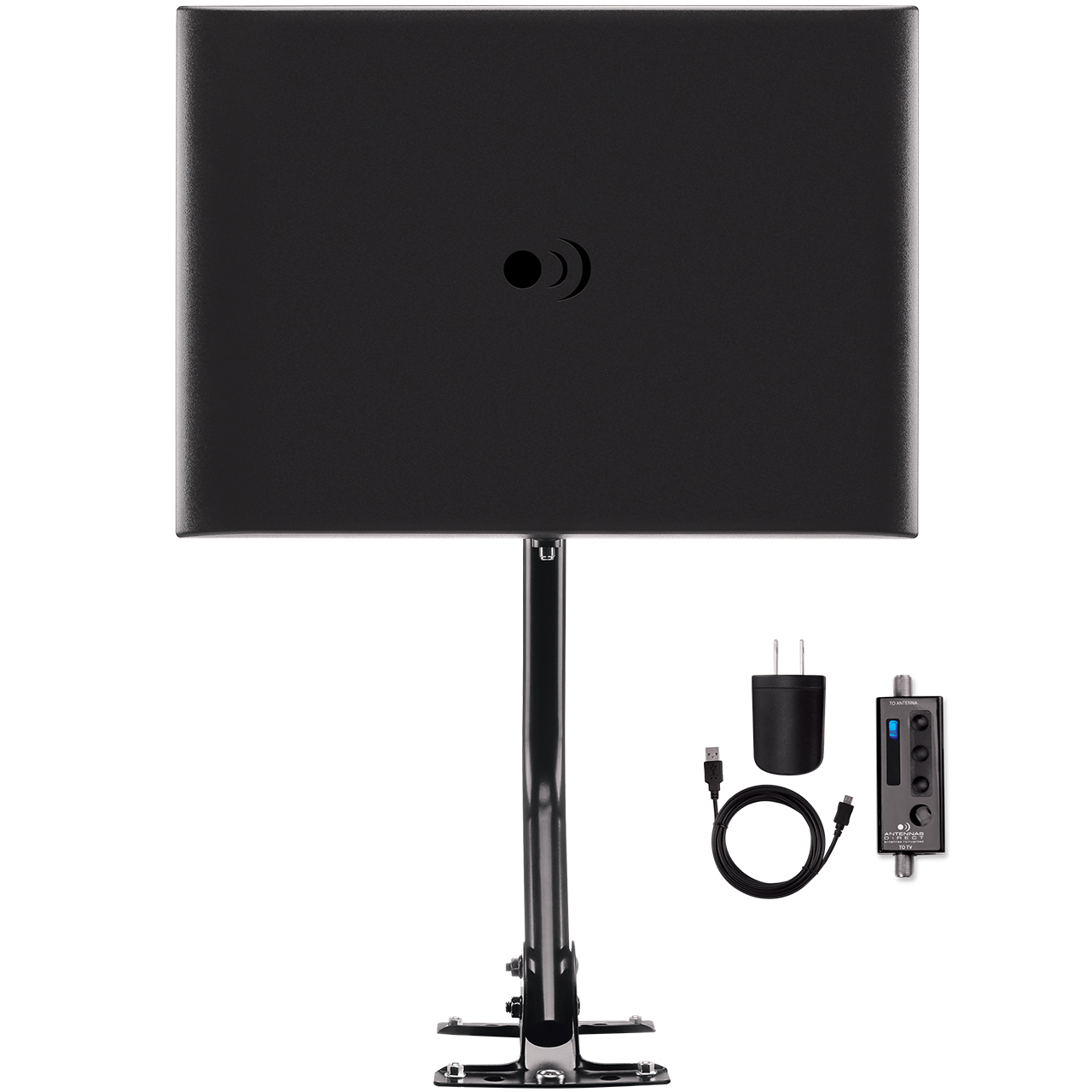 https://www.antennasdirect.com - ClearStream FUSION Amplified UHF VHF Indoor Outdoor HDTV Antenna 49.99 USD