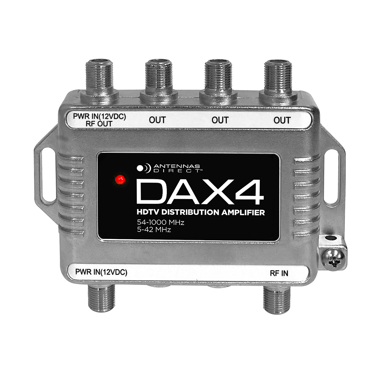 Antennas Direct DAX 4-Output TV Antenna Distribution Amplifier