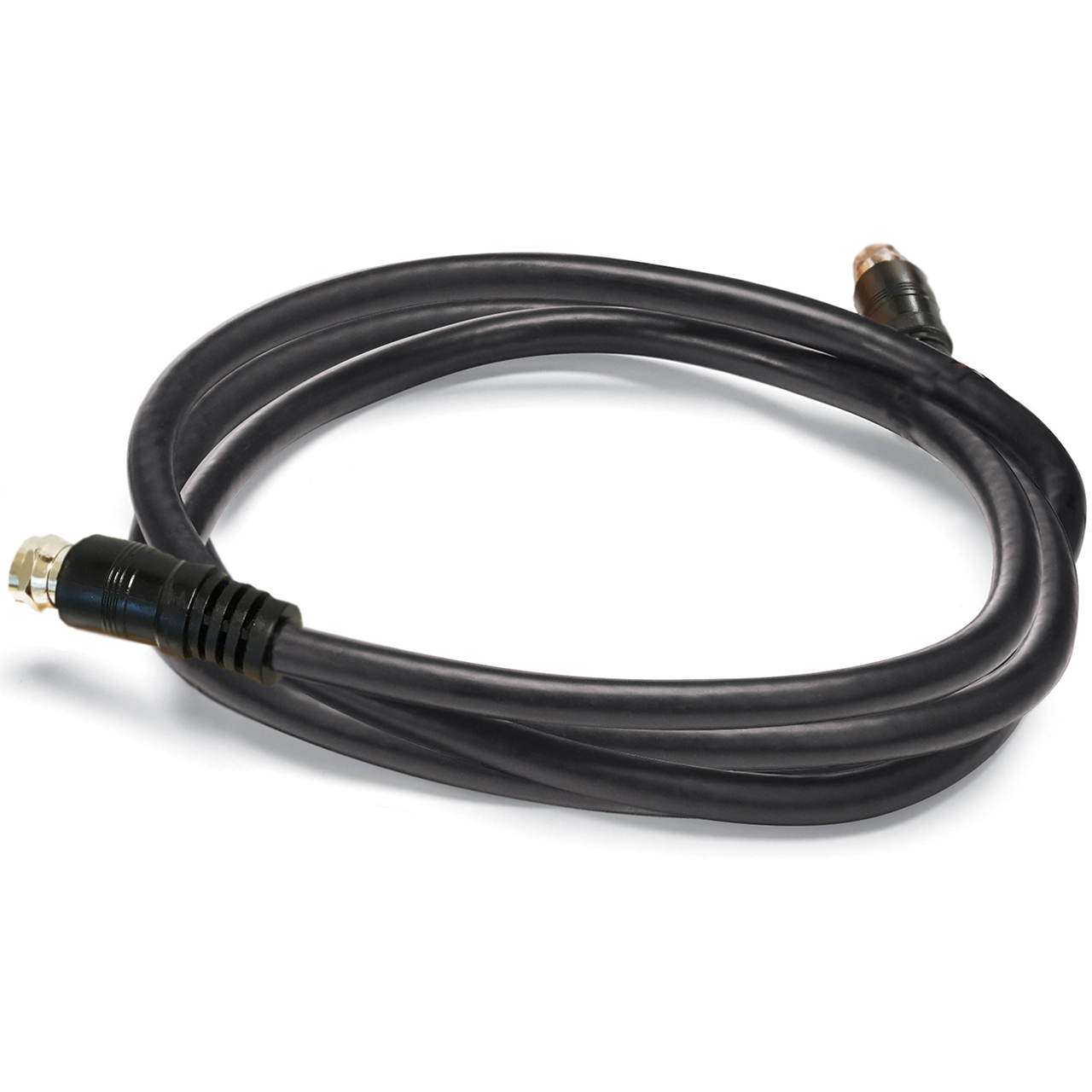 RG59 Low-Loss Copper Coated Steel Coaxial Cable with Molded Strain Relief – 6